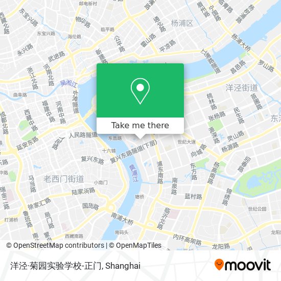 洋泾·菊园实验学校-正门 map