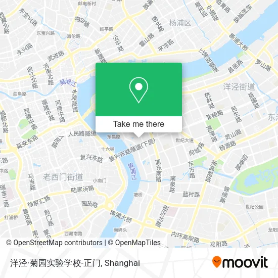 洋泾·菊园实验学校-正门 map