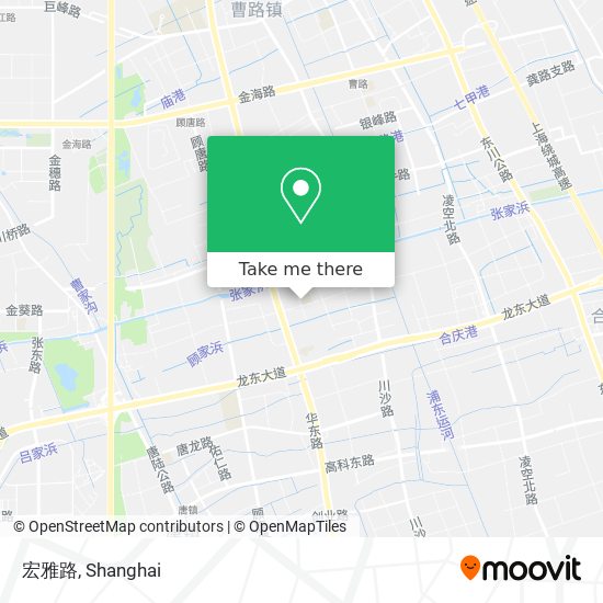 宏雅路 map