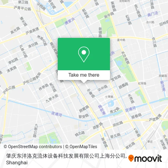 肇庆东洋洛克流体设备科技发展有限公司上海分公司 map