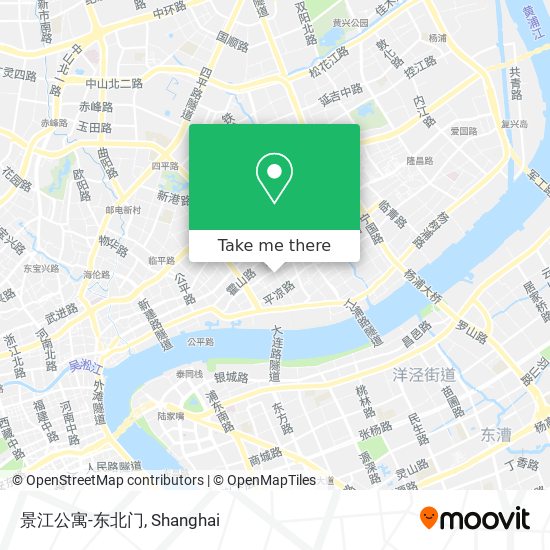 景江公寓-东北门 map