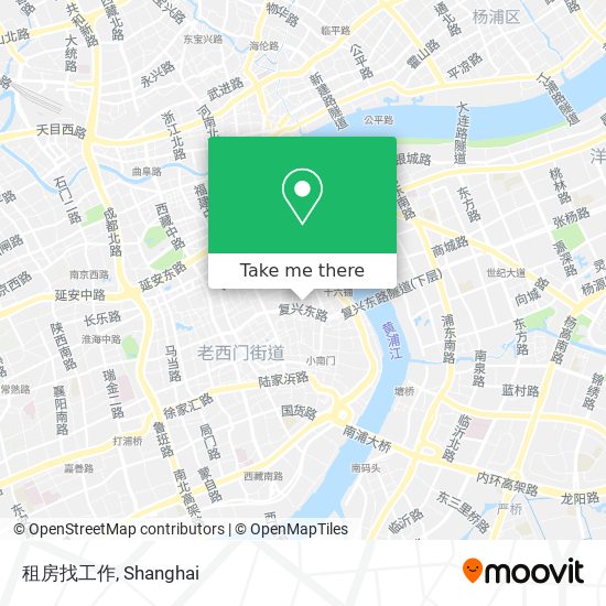 租房找工作 map