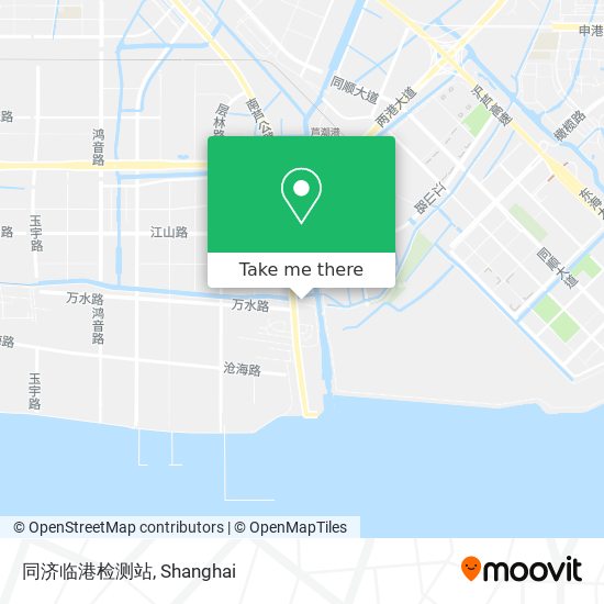 同济临港检测站 map