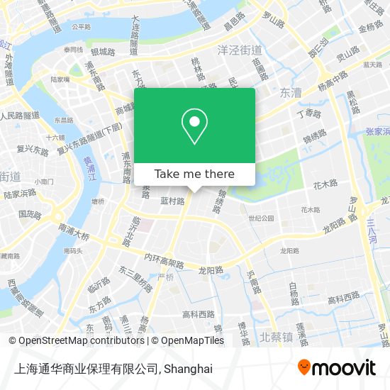 上海通华商业保理有限公司 map