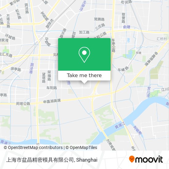 上海市盆晶精密模具有限公司 map