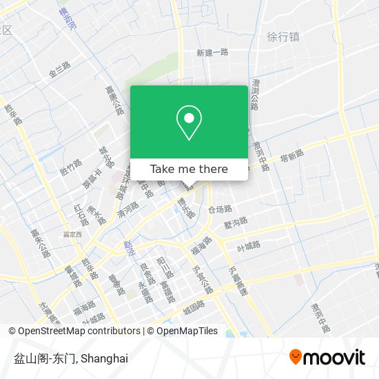 盆山阁-东门 map