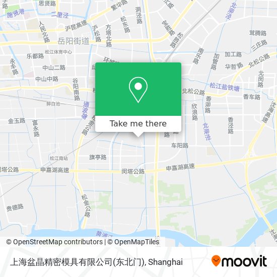 上海盆晶精密模具有限公司(东北门) map