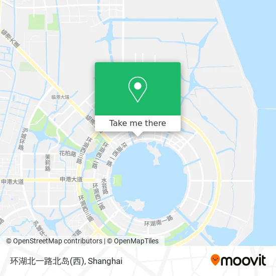 环湖北一路北岛(西) map