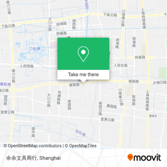 余余文具商行 map