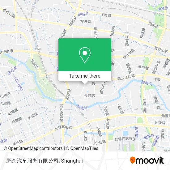 鹏佘汽车服务有限公司 map