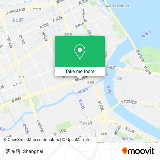泗东路 map