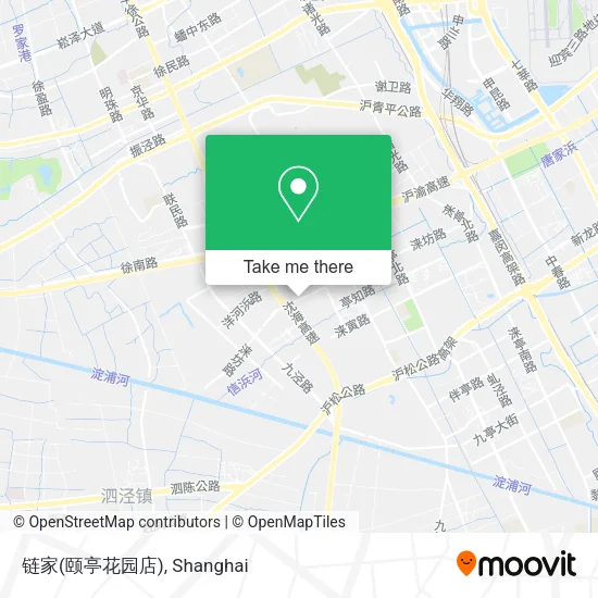 链家(颐亭花园店) map