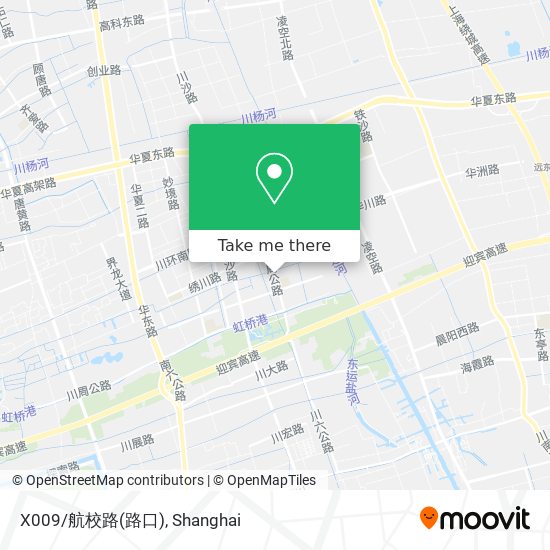 X009/航校路(路口) map