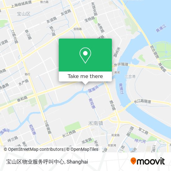 宝山区物业服务呼叫中心 map