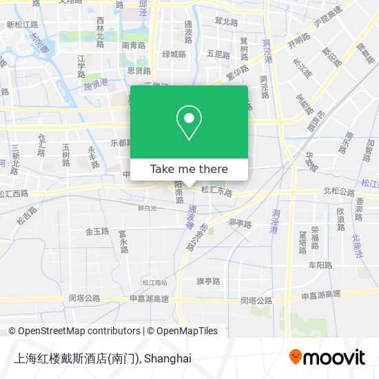 上海红楼戴斯酒店(南门) map