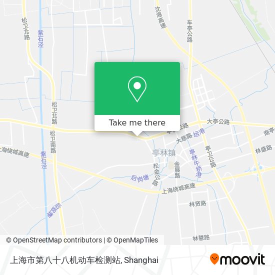 上海市第八十八机动车检测站 map