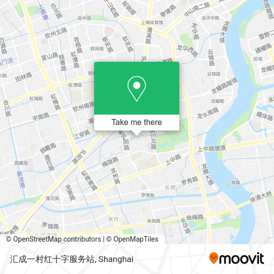 汇成一村红十字服务站 map
