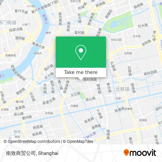 南致商贸公司 map