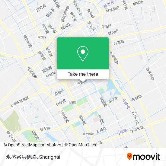 永盛路洪德路 map