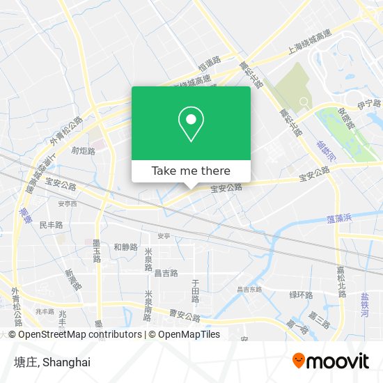 塘庄 map