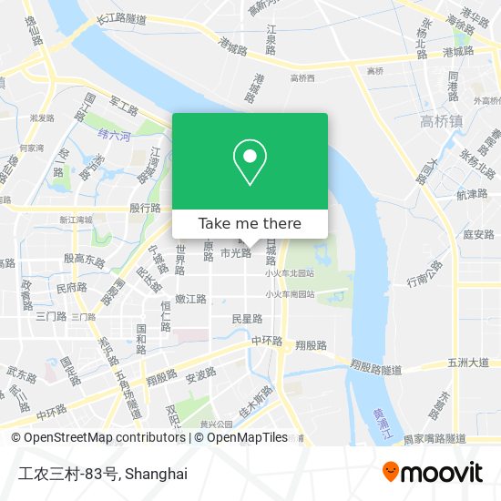 工农三村-83号 map