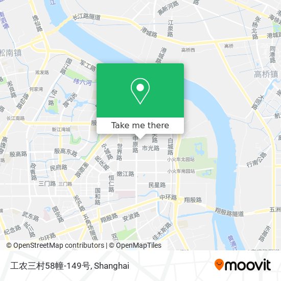 工农三村58幢-149号 map