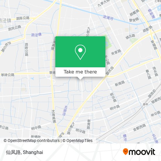 仙凤路 map