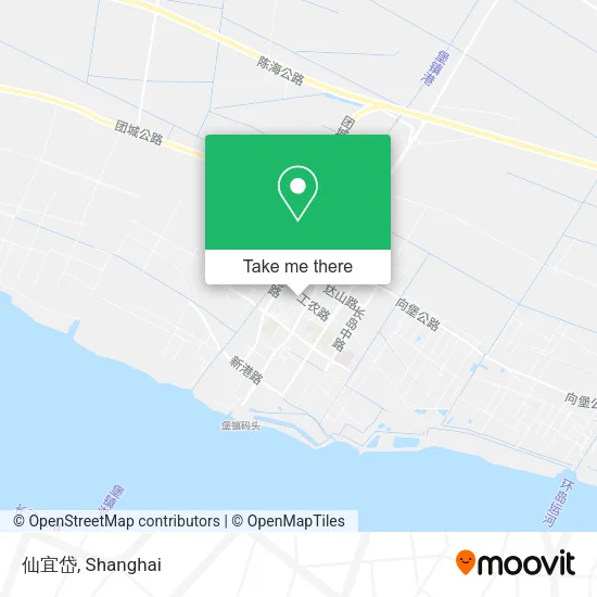 仙宜岱 map