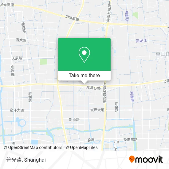 普光路 map