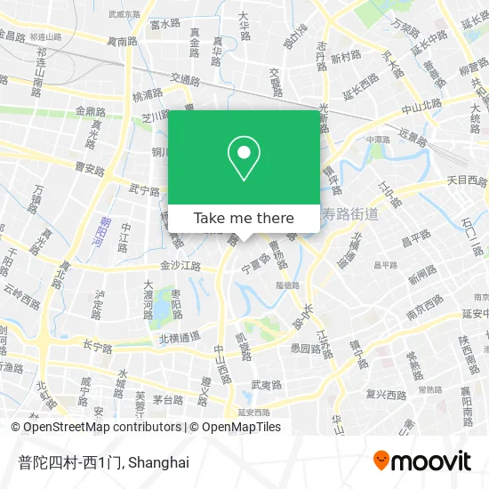 普陀四村-西1门 map