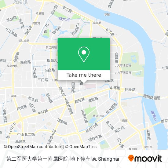 第二军医大学第一附属医院-地下停车场 map