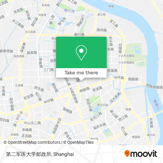 第二军医大学邮政所 map