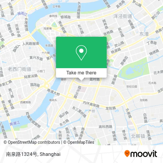 南泉路1324号 map