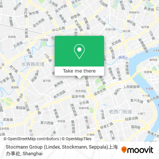 Stocmann Group (Lindex, Stockmann, Seppala)上海办事处 map
