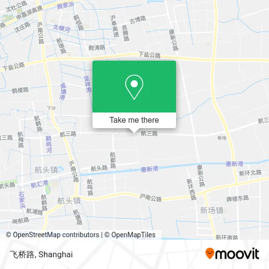 飞桥路 map