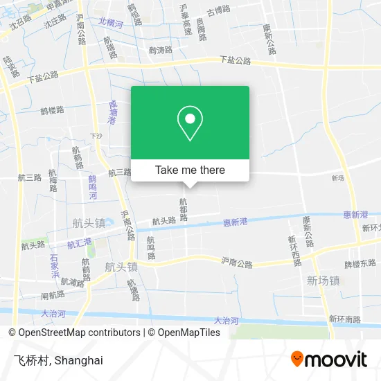 飞桥村 map