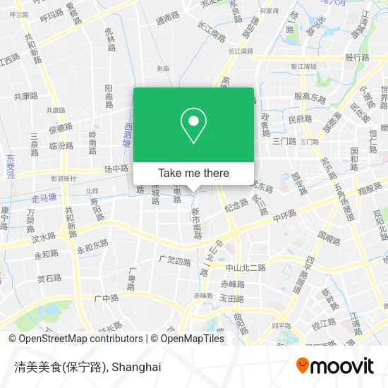 清美美食(保宁路) map