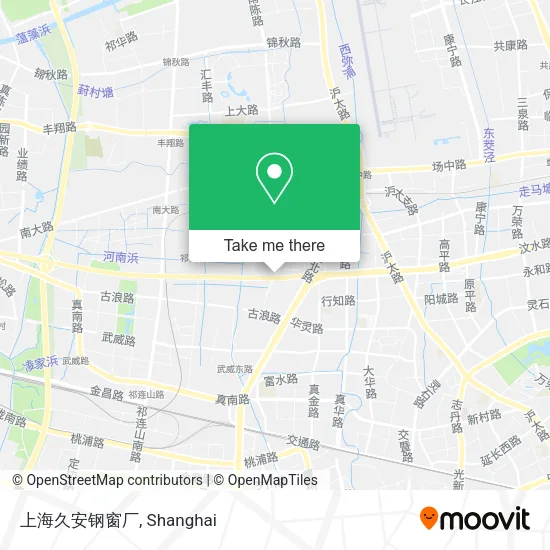 上海久安钢窗厂 map