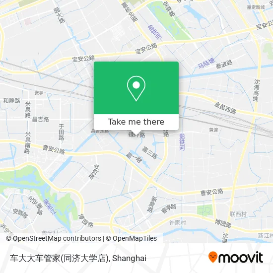 车大大车管家(同济大学店) map