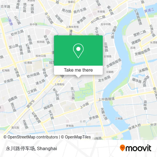 永川路停车场 map