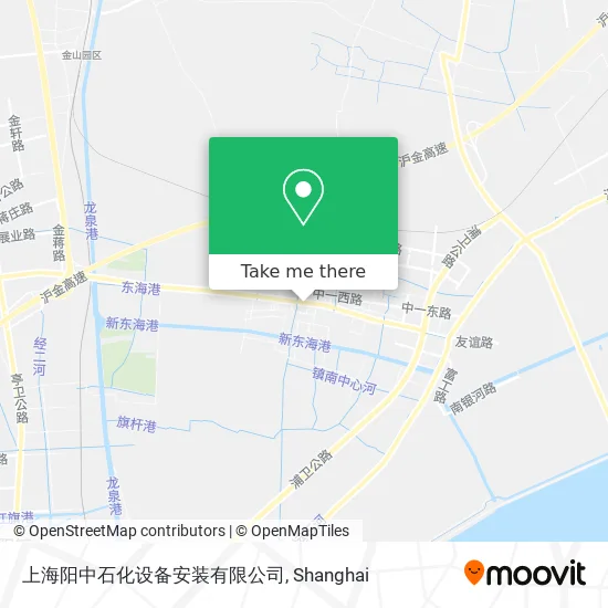 上海阳中石化设备安装有限公司 map