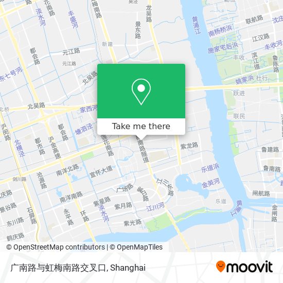 广南路与虹梅南路交叉口 map