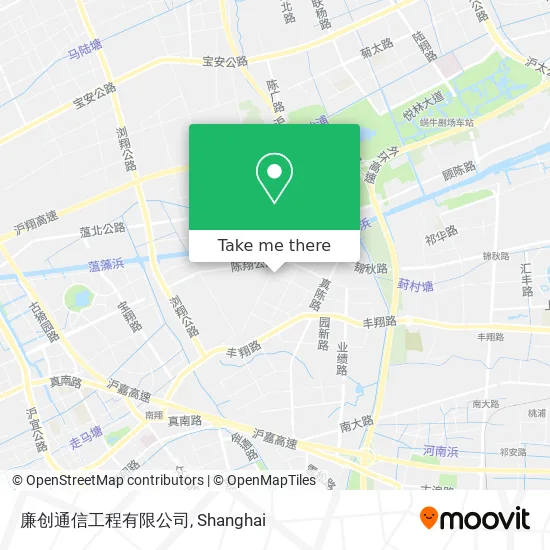 廉创通信工程有限公司 map