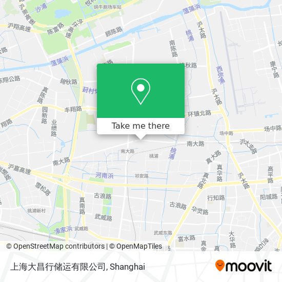 上海大昌行储运有限公司 map