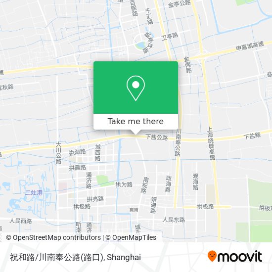 祝和路/川南奉公路(路口) map