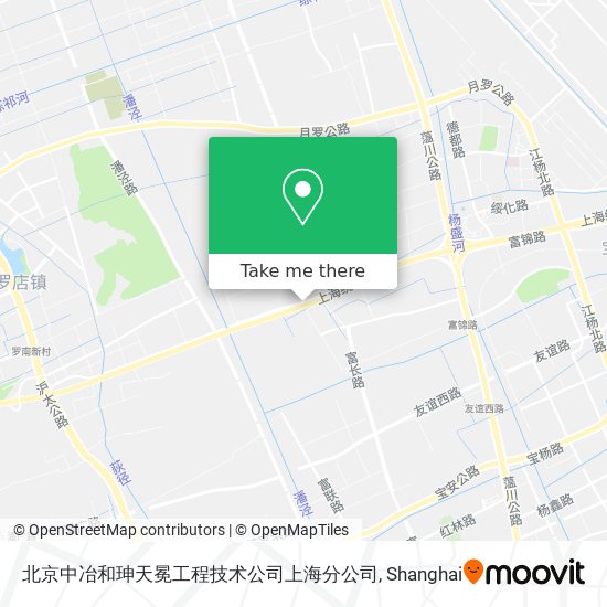 北京中冶和珅天冕工程技术公司上海分公司 map
