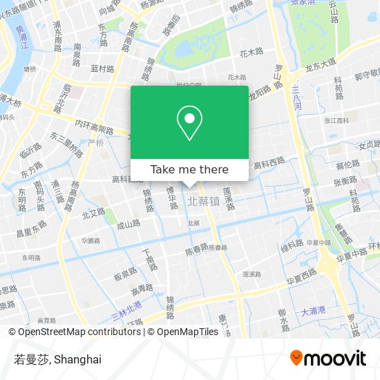 若曼莎 map