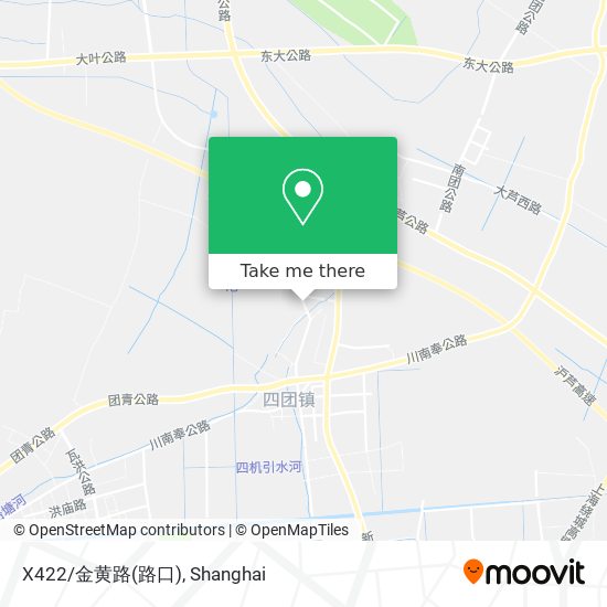 X422/金黄路(路口) map