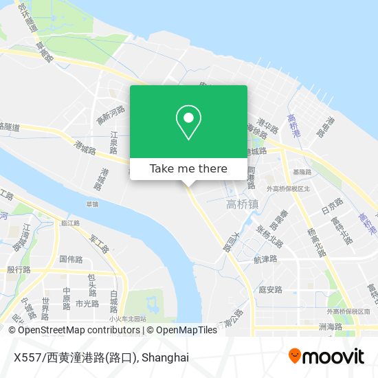 X557/西黄潼港路(路口) map
