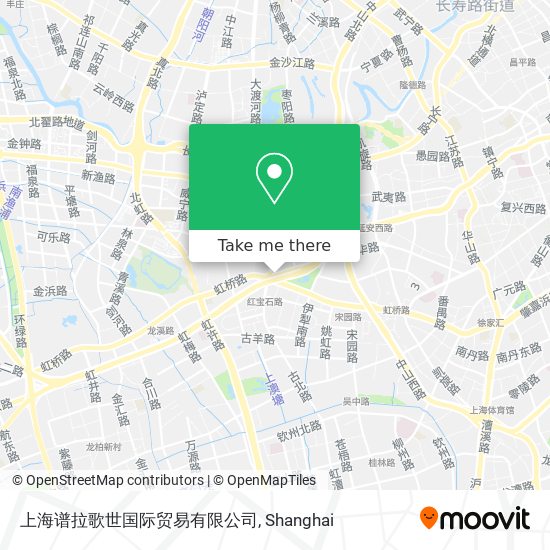 上海谱拉歌世国际贸易有限公司 map